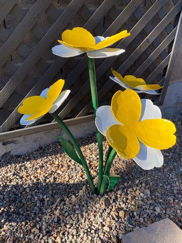 metal fabricated marigold|28” Marigold Passion .